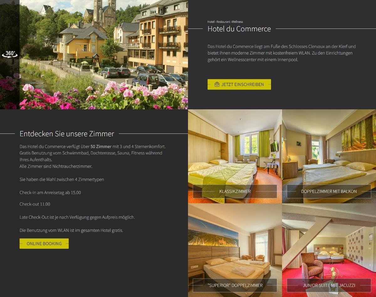 Hotel du Commerce - Projets