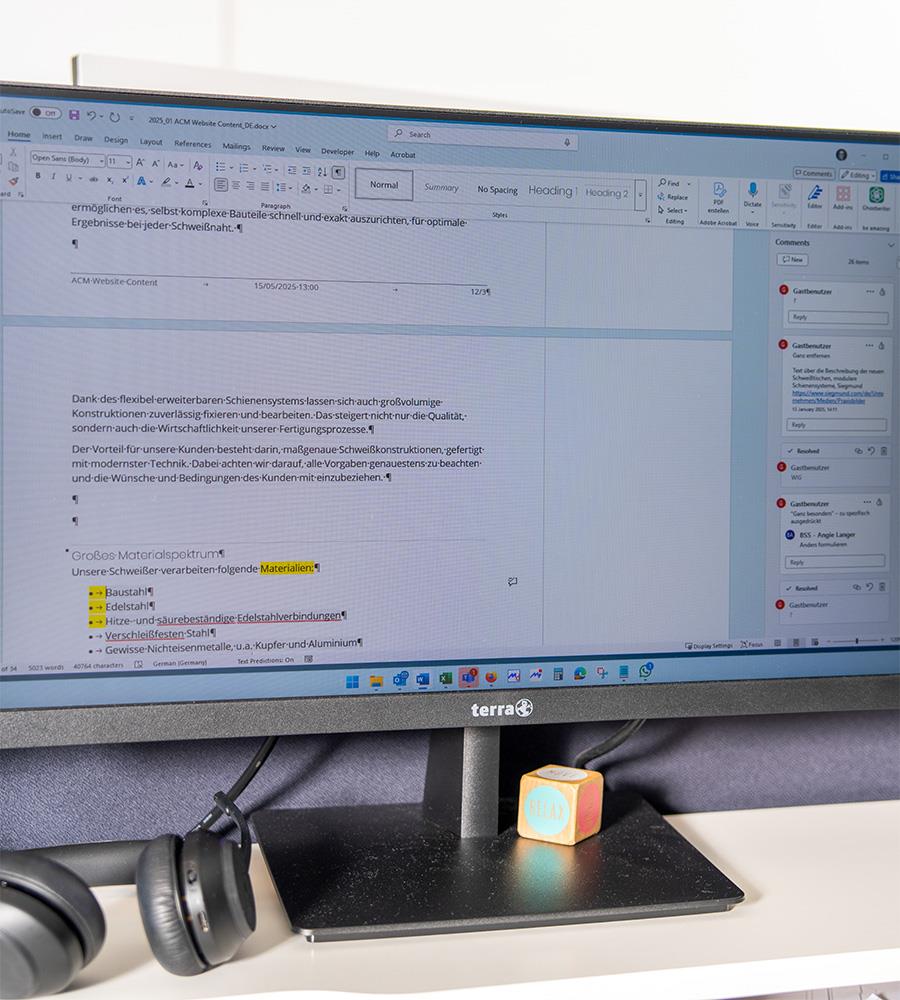 Copywriting und Werbetext für Marketing